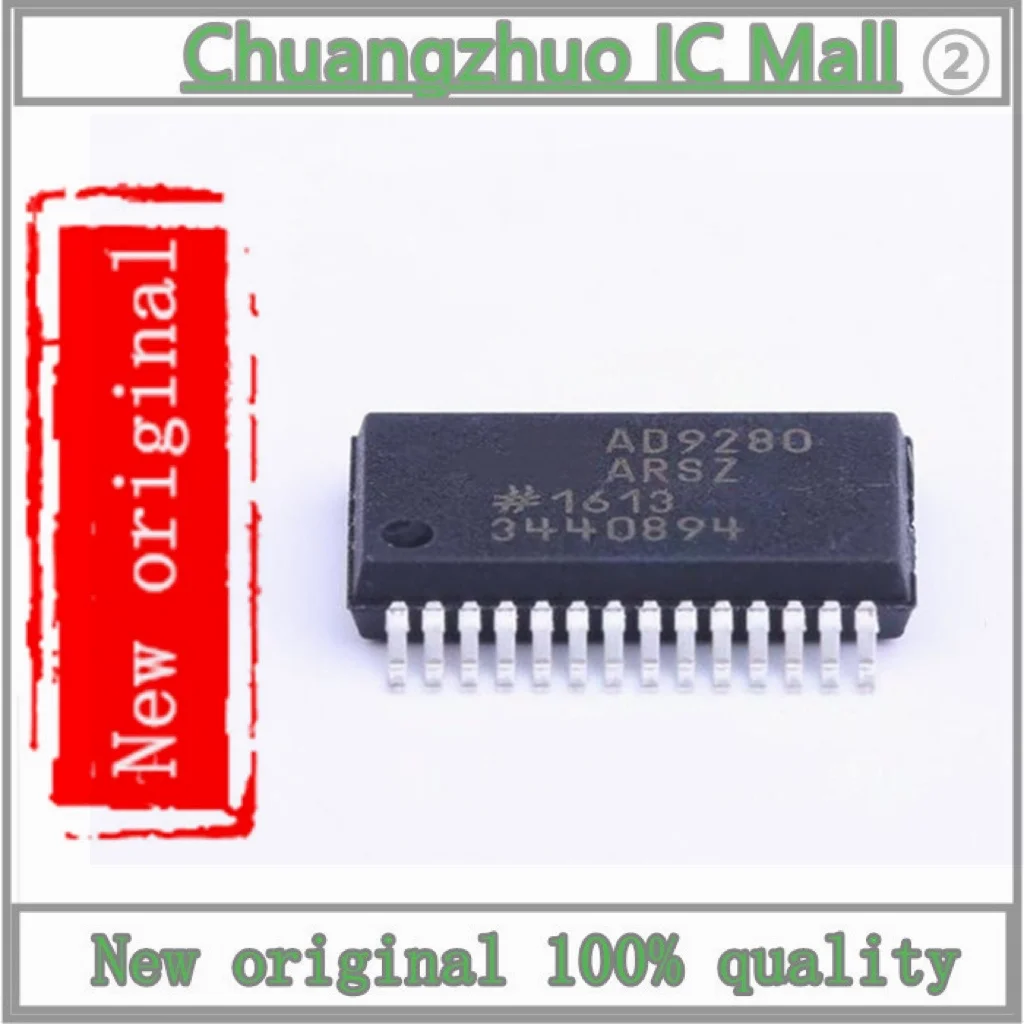 

1PCS/lot New original AD9280ARSZRL AD9280ARSZ 2.7V~5.5V 8 32MHz Parallel SSOP-28-208mil Analog To Digital Converters ADCs ROHS