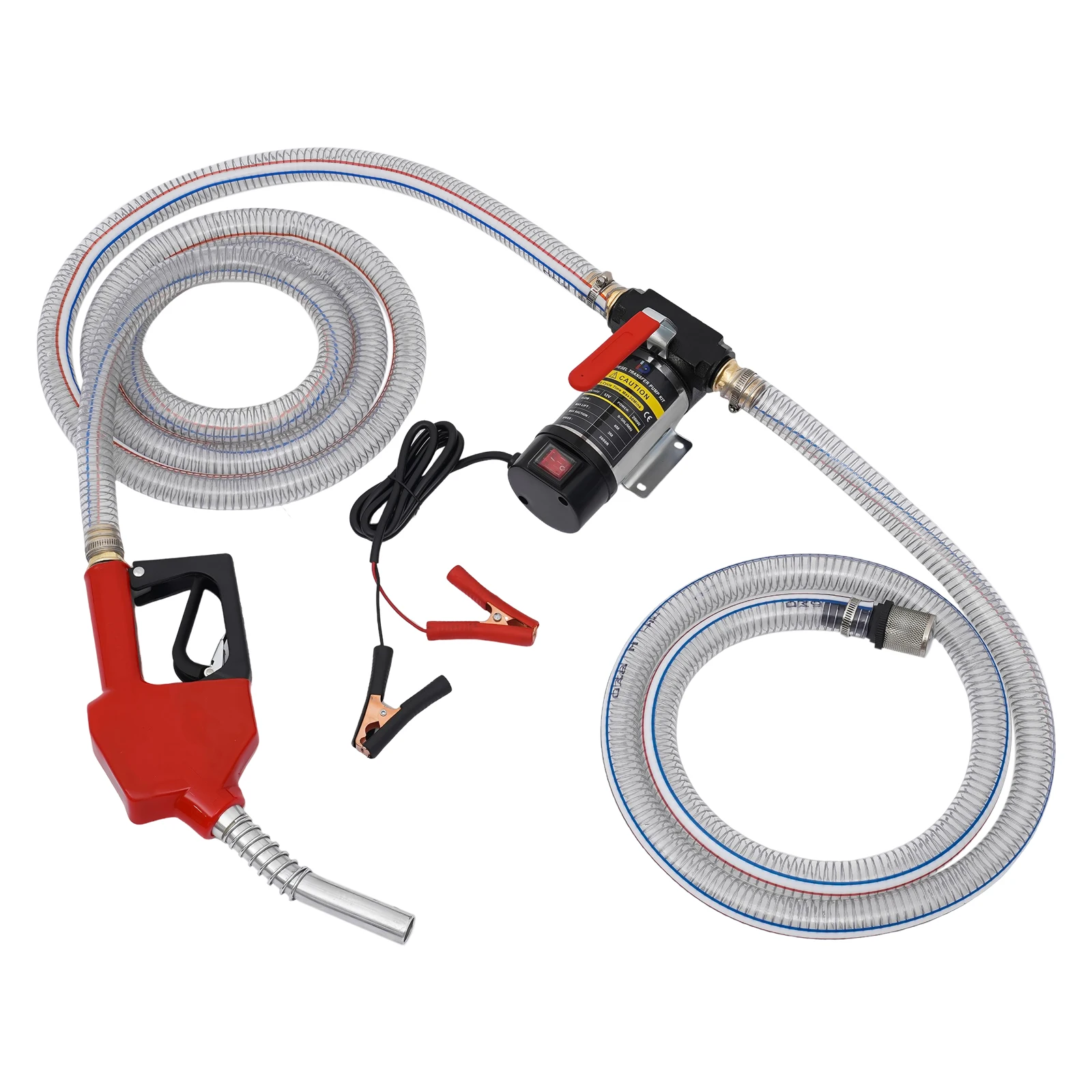 12V Hochleistungs-Dieselkraftstoffpumpe 11,88GPM Dieselpumpen-Set mit Bypassventil 3600 U/min für Landwirtschaftsmaschinen-Kraftstofftank – Detail 12