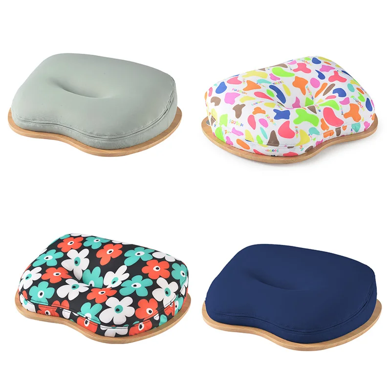 

1 Piece Lap Desk With Pillow Cushion Portable Bamboo Laptop Table For 14 Inch Computer Notebook A