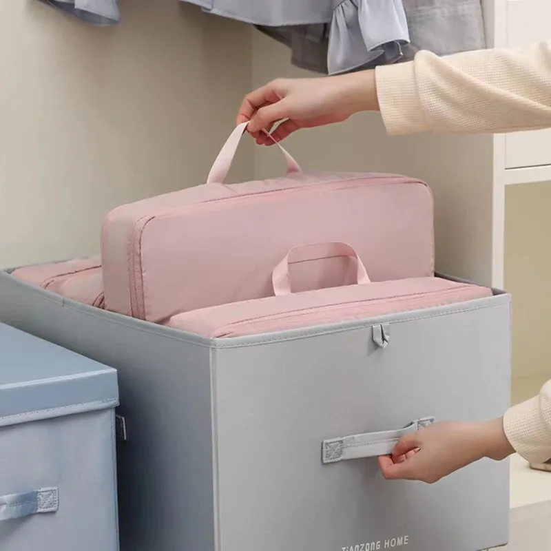 1PC Compression Clothes Packing Bag Space Saving Packing Clothes Bag Wardrobe Storage Luggage Organizer Camping Supplies