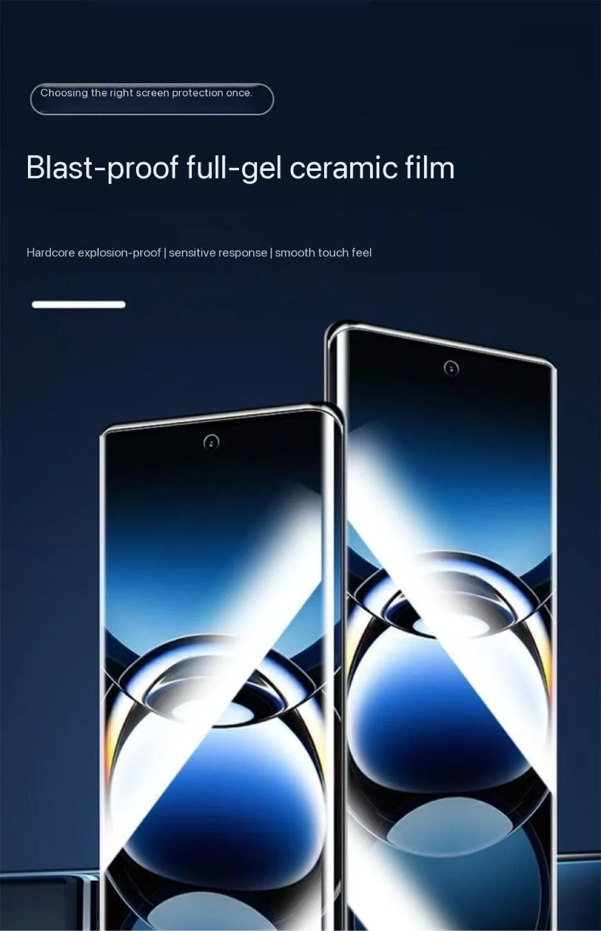 3Pcs For OnePlus 13 1+ 12 11 11r 12R  for One Plus 10 9 8 Pro for 1+Ace 2 3 5 Pro Screen Protector with Kit ,Not Tempered Glass