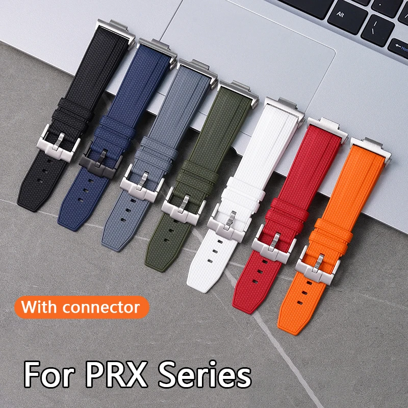 

Ремешок силиконовый для часов Tissot PRX Series 40 мм T137.407/T137.410