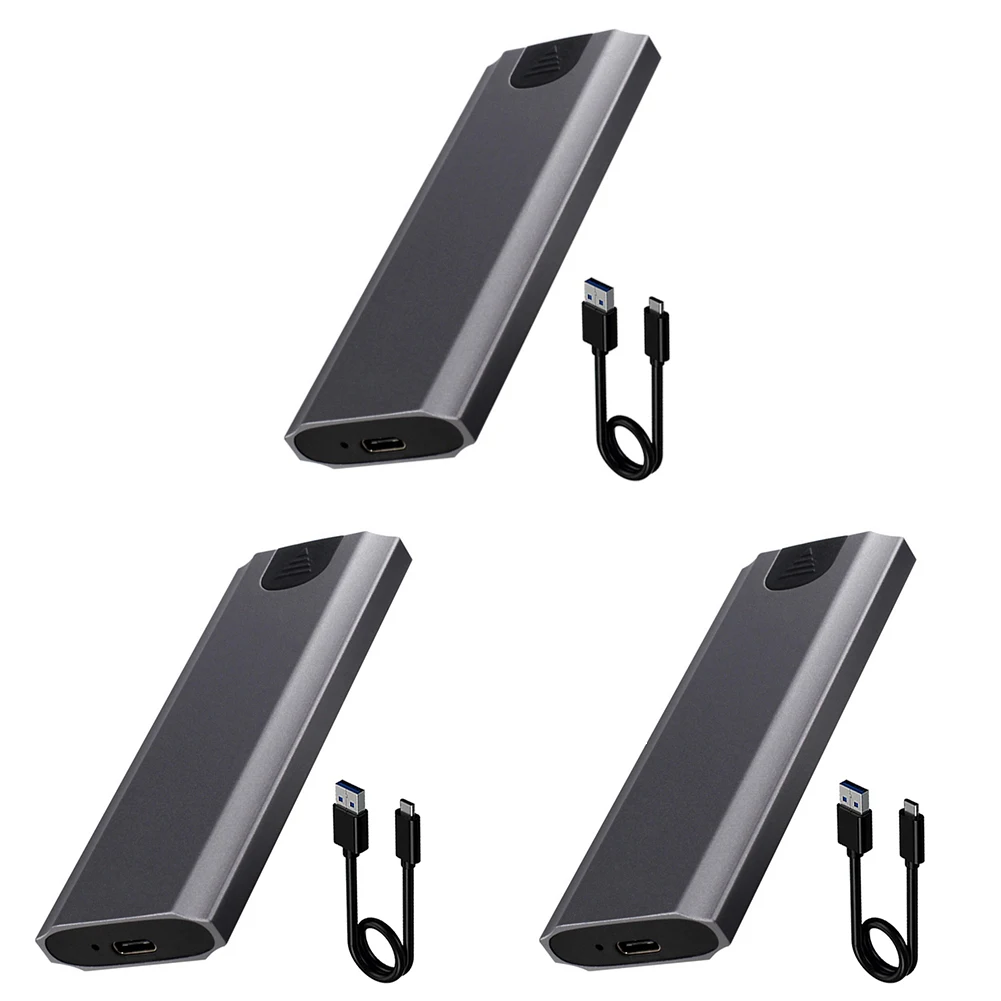 M.2 to USB C 타입 3.1 외장 SSD 어댑터, 도구 필요 없는 NVME, NGFF 듀얼 프로토콜 SSD 박스, 윈도우즈 OS, 안드로이드, 헤몬 OS용 지원