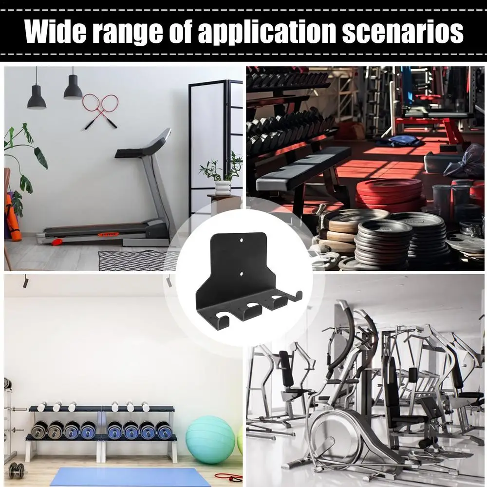 Description Picture 6 of itemBarbell Rack Wall Mount Vertical Home Gym Bar Holder Gym Bar Holder Wall-Mounted Space-Saving Powder Coated Holder For Durabilit