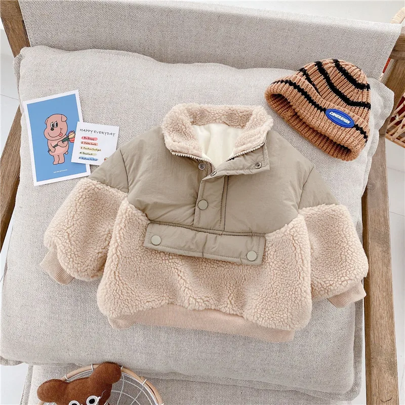 Kids Infant Girls Boys Coat Winter Warm Jacket Casual Thick Coat For Boy Fall Autumn Clothes Outerwear Baby Christmas Overcoat kids clothes baby jacket