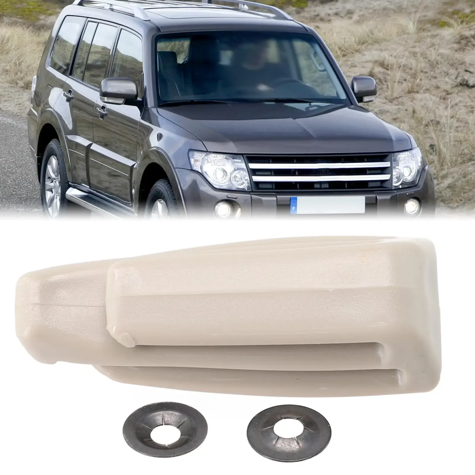 Rear Belt Clip MR655317 For Pajero V90 For Montero V80 RR Outlander Cw Gf Gg Belt Holder Car Accessories seat belt clip,car seat belt accessory
