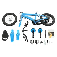 Vélo pour enfants 14 pouces vélo pour enfants garçons filles vélo pour enfants unisexe avec roue d'entraînement de sécurité pour 3-6 ans 4