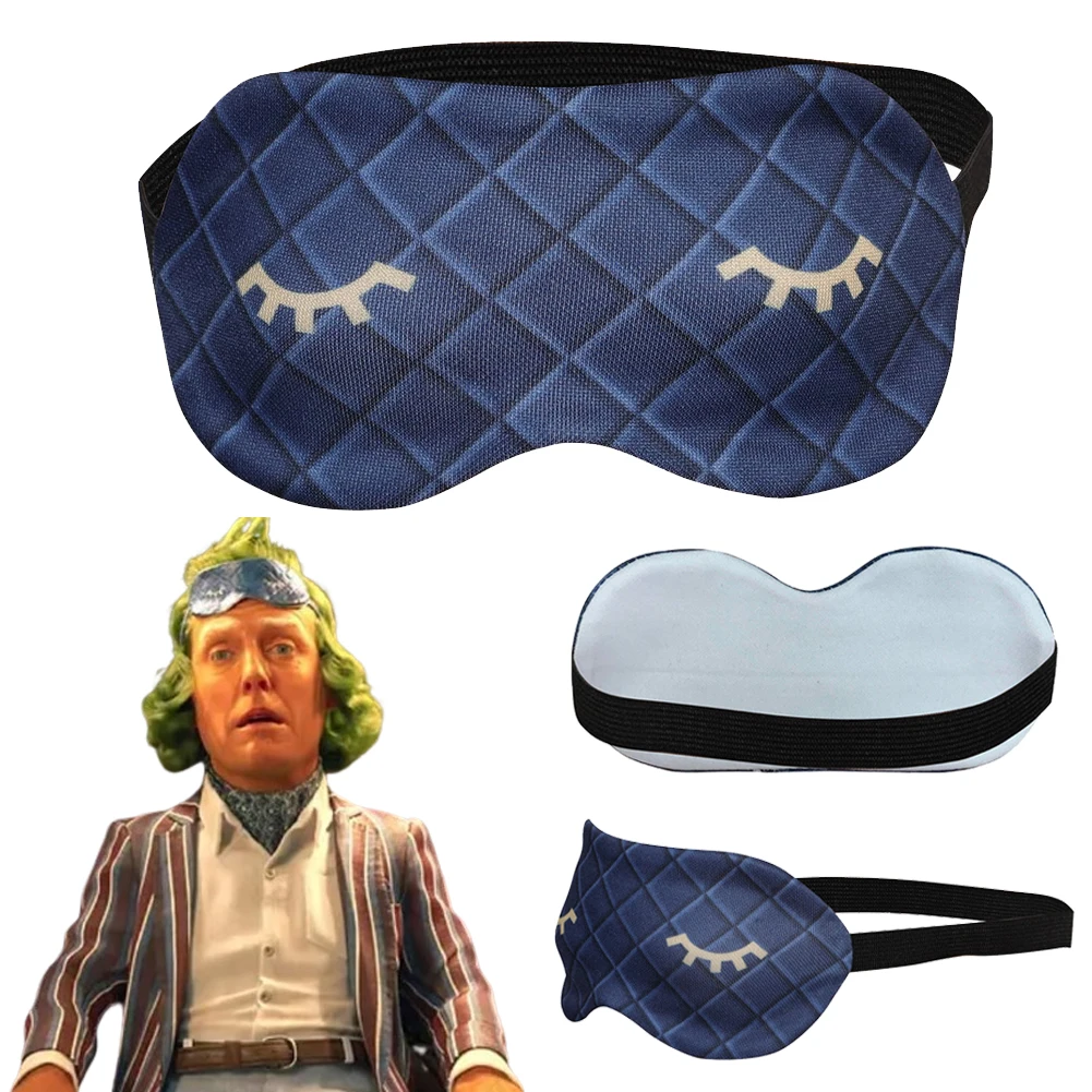 

Oompa Cosplay Fantasy Eyeshade Outfit Movie Chocolate Factory Disguise Costume Accessory Blindfold Halloween Roleplay Eye Patch