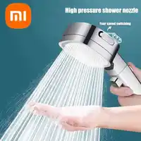 Xiaomi High Pressure Shower Head Water Saving 3-Modes Shower Heads Adjustable Water Massage Sprayer Home Bathroom Accessories 1