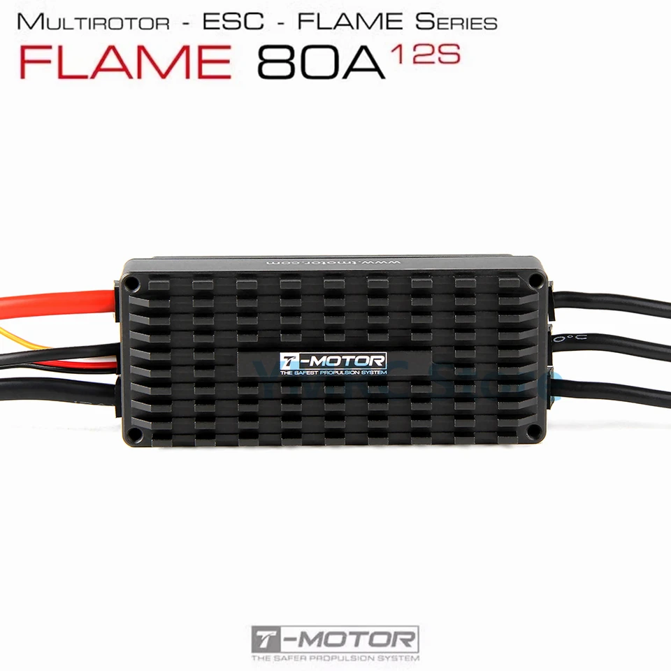 Contrôleur De Vitesse électronique (ESC) T-Motor Flame 80A - Pour Moteurs Brushless 6-12S - 600HZ - Occasion