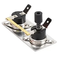 Thermostat de chauffe-eau RV avec interrupteur de limite 232282 DC 12V, sécurité renforcée en métal, fonction de réinitialisation pour chauffe-eau série SW 5
