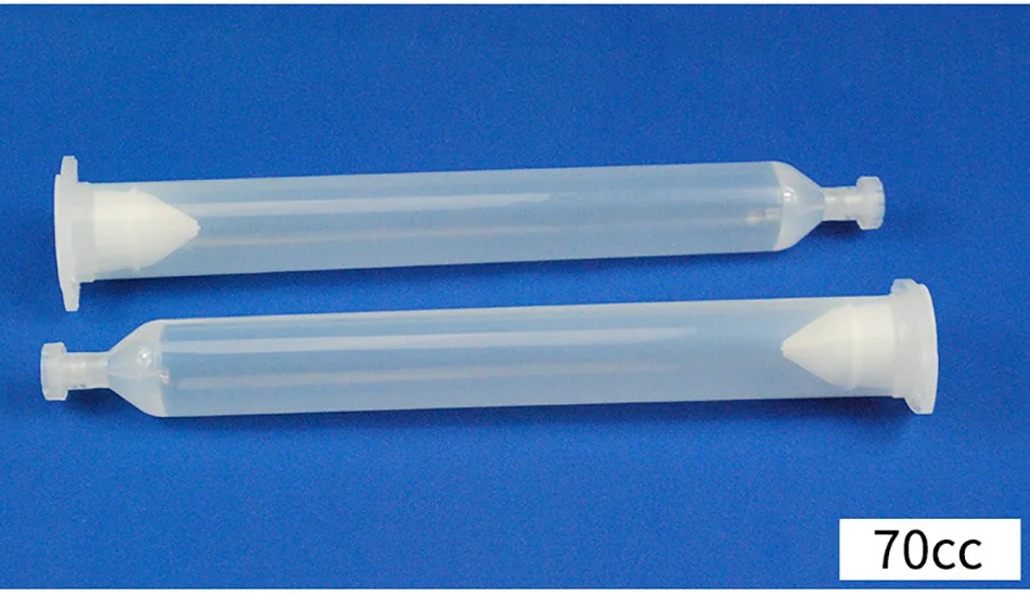 Plastic Industrial Syringe 5CC 10CC 30CC 50CC 70CC Glue Dispensing Barrels Stopper Dispensing Needle Tips Japan Type