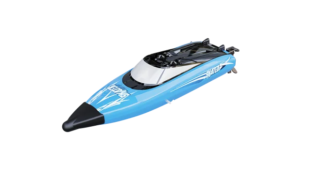 UDIR/C UDI034 RC Racing Boat High Speed Remote-controlled Speedboat with Brush Electronic Remote Control Boat for Kids RC Boat 1