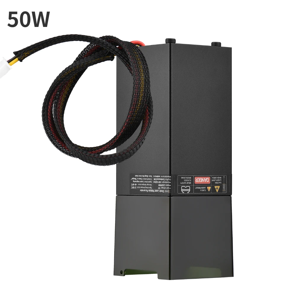 450nm 80W Laser Module Fixed Focal Length Laser Engraving Head High Speed Laser Engraver 3D Printer CNC Router Laser Module cnc wood router machine Woodworking Machinery