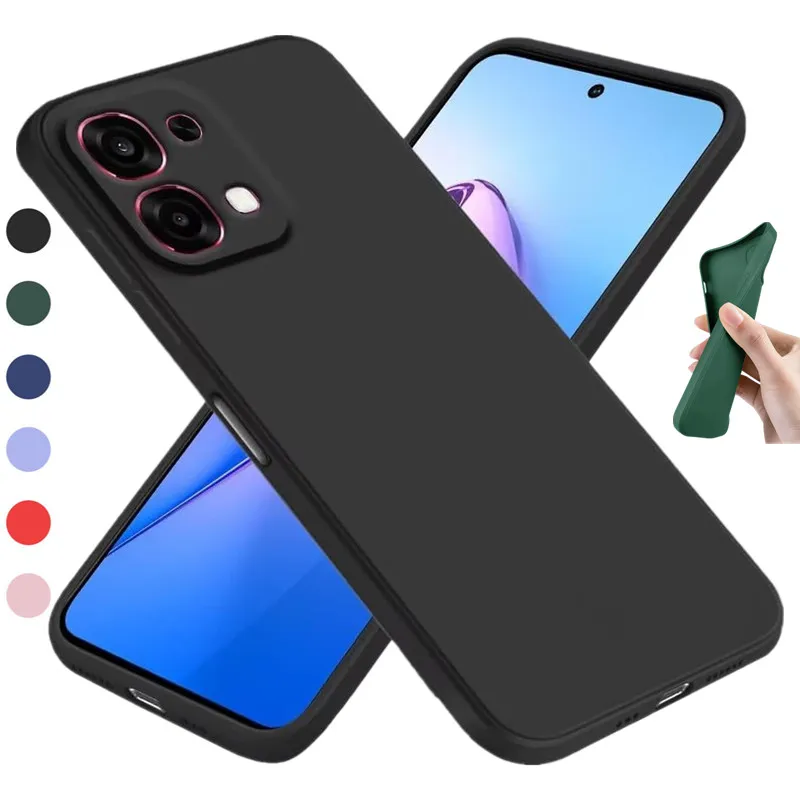 Colorful Flexible Liquid Silicone Protective Phone Case - Premium TPU Cover