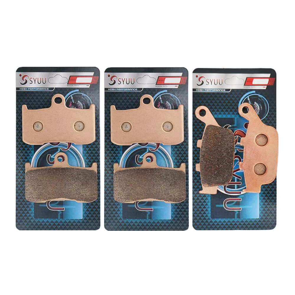 Motorcycle Sintered Metal Front Rear Brake Pads For Kawasaki Z800 2013