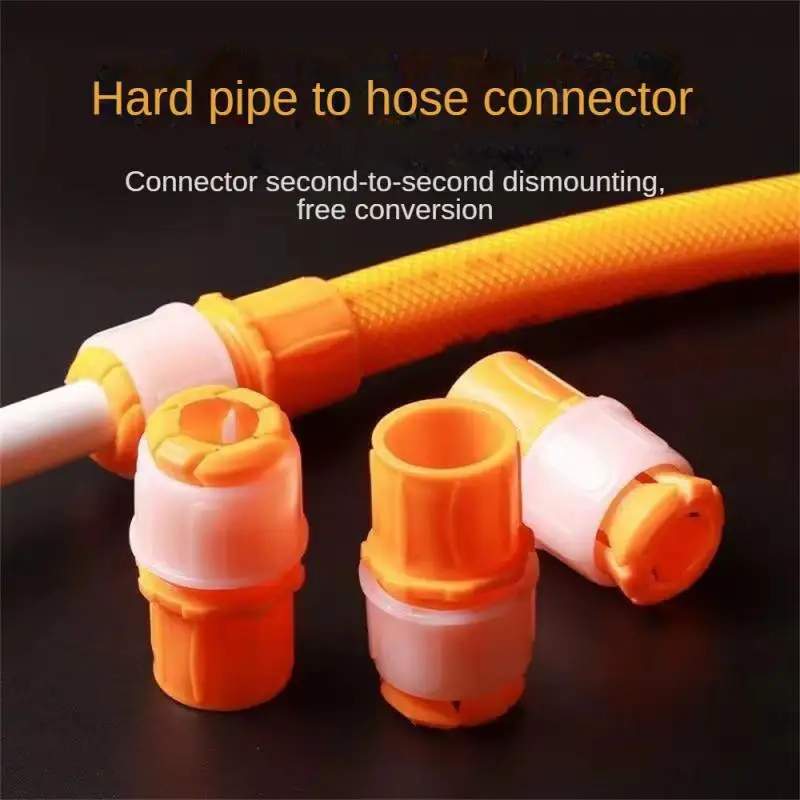 

Water Hose Quick Connectors Universal Faucet Interface Backflow-proof Irrigation Fast Joints Garden Watering Pipe Accessories