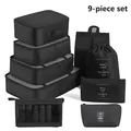 9pcs Set Black