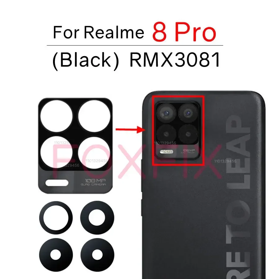 Lente Fotocamera Per OPPO Realme 8 5G / NARZO 30 5G RMX3242 Vetrino