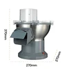 Commercial Vegetable Cutter For Pickled Cabbage Pepper Potato Lemon Mango Electric Vegetable Shredder Slicing Cutting Machine 2