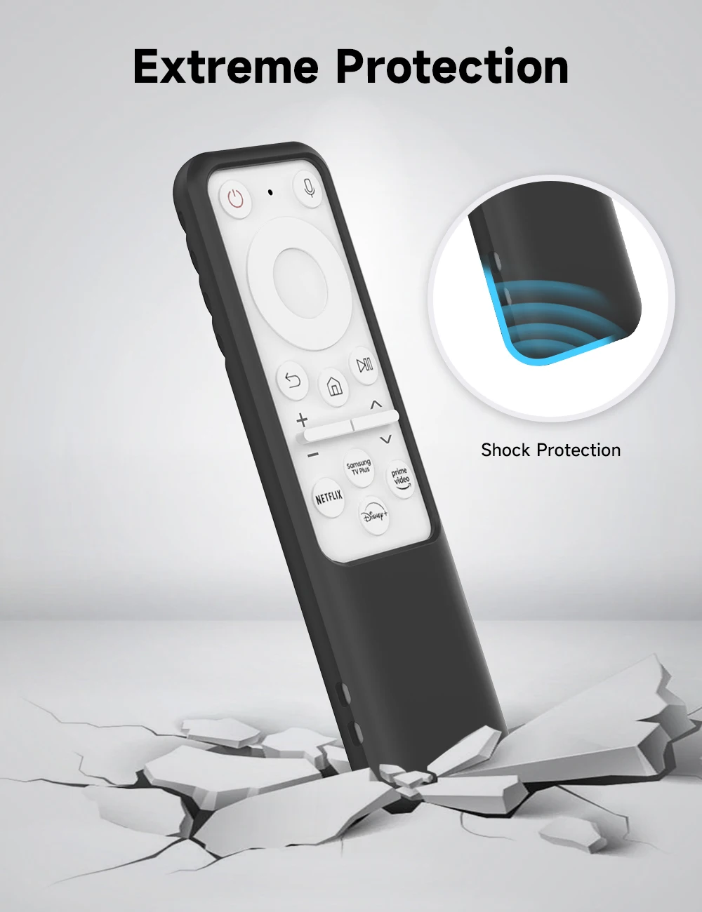 Silicone remote case silicone remote cover silicone remote sleeve remote controller cover silicone case protector silicone case for Samsung Smart TV BP59-00149A BP59-00149B TM2261S solar cell remote protective case for Samsung M70B/M80B