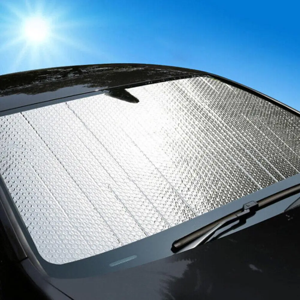 Auto Windschutzscheibe Sonnenschirm Faltbare Auto Windschutzscheibe Visier UV Schutz Anti-Frost Auto Innen Schutz Sommer Liefert Dashboard – Detail 8