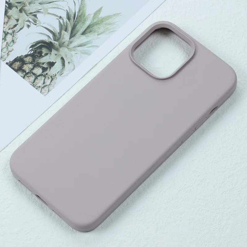 Liquid Silicone Phone Case - Enhanced Camera Protection & Full Coverage Bumper
