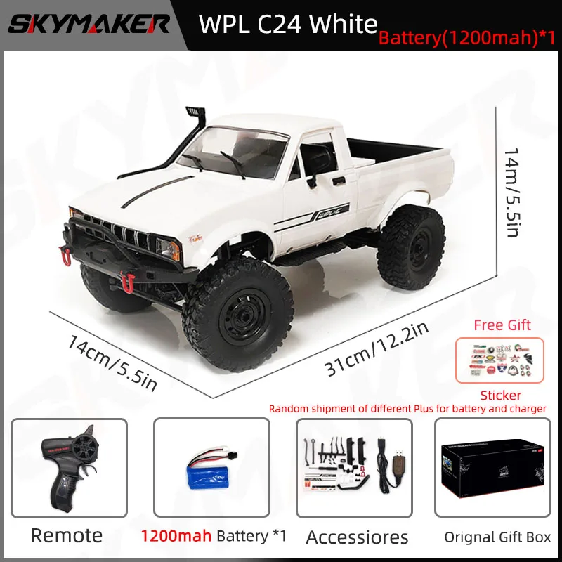 WPL 1/12クローラーラジコン Amazon.co.jp: WPL JAPAN C14 WPL 正規品 技適マーク付き 1/16