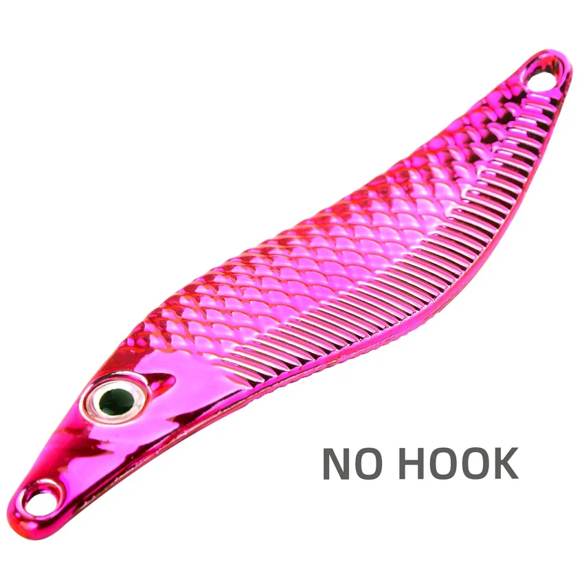 Premium Metal VIB Leech Spinners: Trout Fishing Lures for Night & Saltwater Trolling