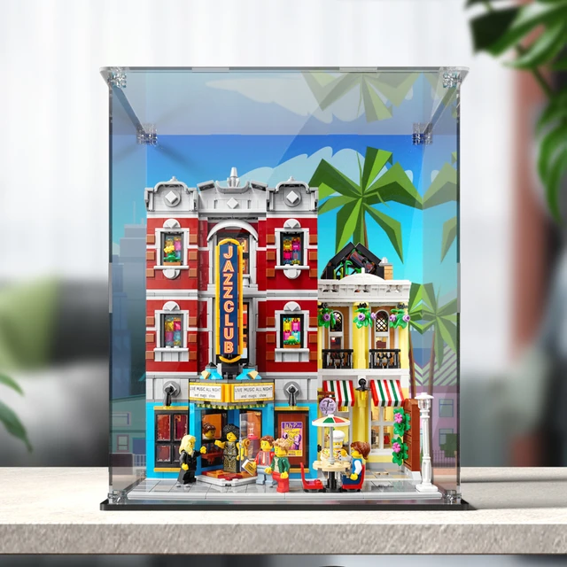 Boîte de présentation en acrylique pour Lego Central Perk, vitrine  transparente, antipoussière, Friends 7321319, jeu de