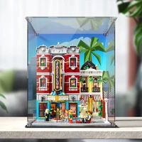 Acrylic Display Box for Lego 10312 jazz club Dustproof Clear Display Case (Toy Bricks Set not Included） 1