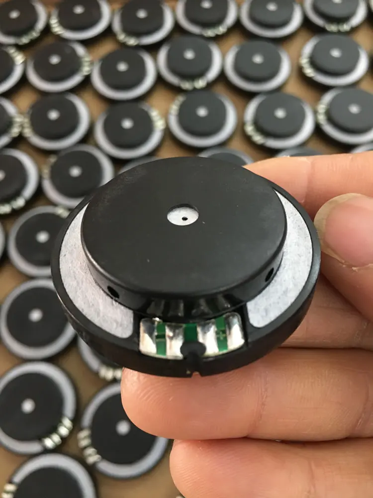 2pc 45mm Over Ear headset driver 32ohm For hifi Headphone Speaker Repair Parts Stereo Earphone Titanium film Sound good On Sale