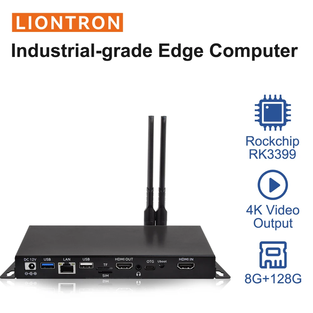 

Liontron Mini PC Rockchip RK3399 Hot Sale Factory Single Board Computer USB Type-C Android Linux Ubuntu Debian QT OS