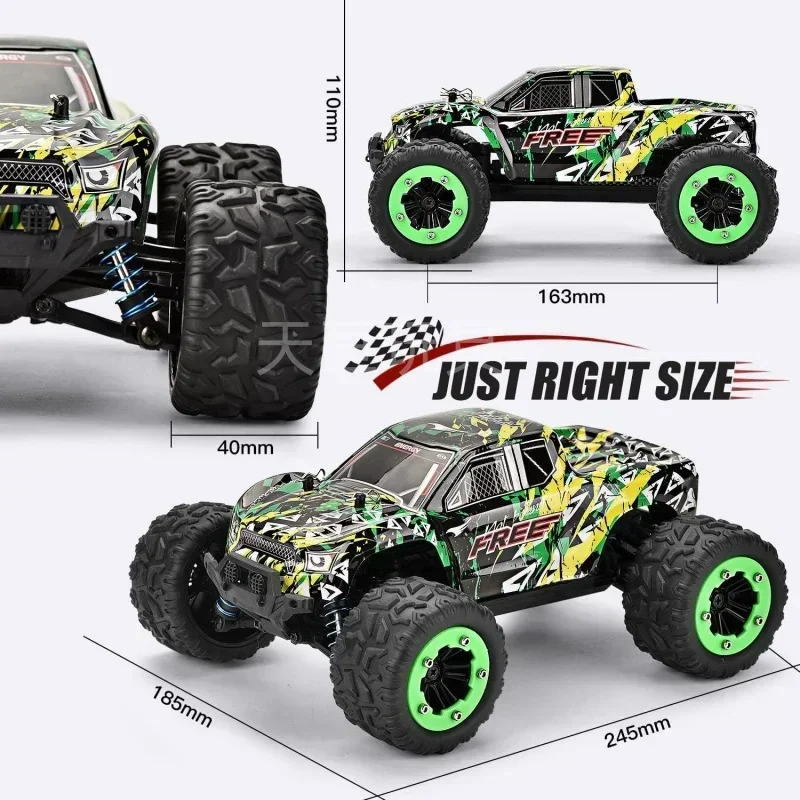 9524-1 Four-Wheel Drive Off-Road Climbing 1:18 High-Speed Car Electric Drift All-Terrain Rc Remote Control Car Model Toys Gift 6
