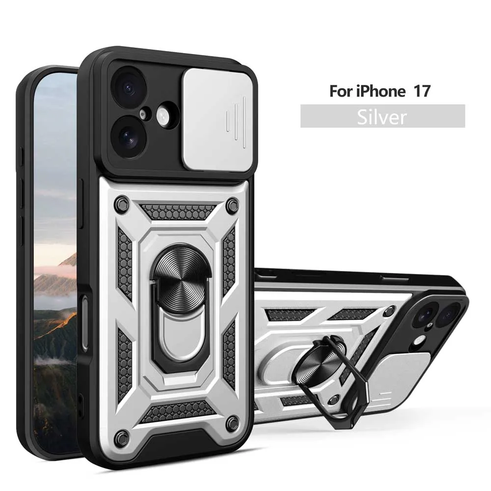 ตัวเลือกสินค้า เคส iPhone พร้อมฝาปิดเลนส์กล้องแบบเลื่อน