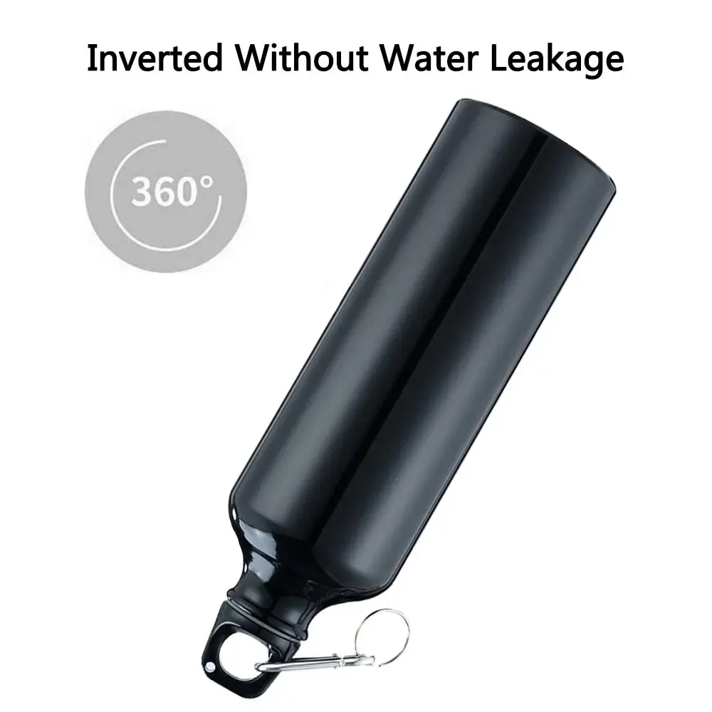 Water Bottles 600mL for Hiking Travel Outdoor Sports with Carabiner