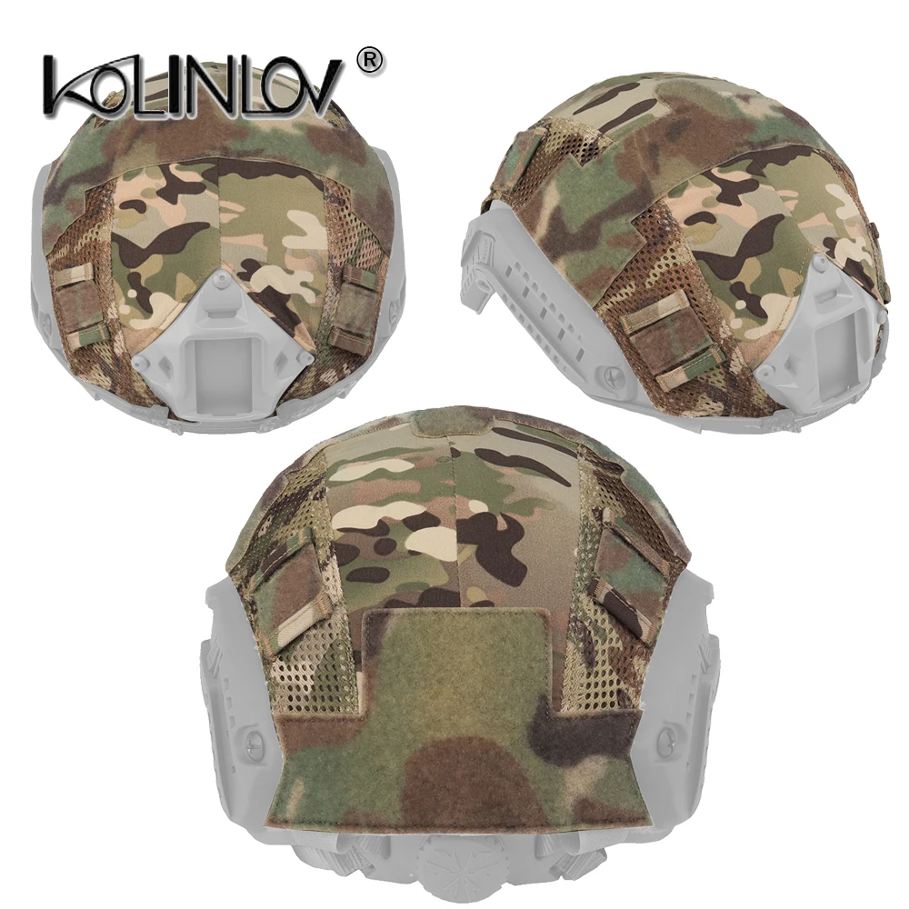 thumbnail image 2 of Tactical Helmet Cover For Fast MH PJ BJ Helmet Airsoft Paintball Helmet 2 of 13