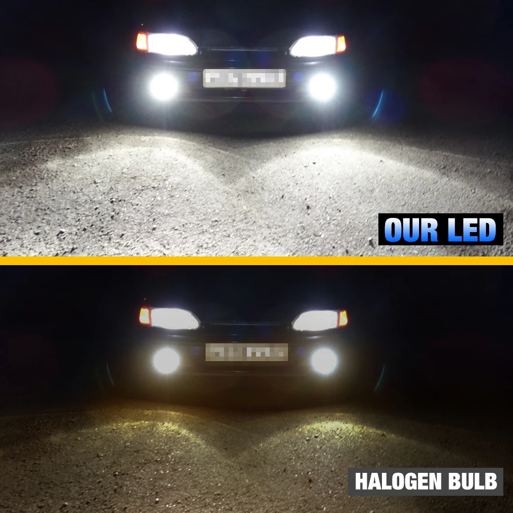 S&D 9005 HB3 9006 HB4 캔버스 LED 헤드라이트 80W 9012 LED 안개등 3570 CSP 30000LM 자동차 헤드라이트 전구 터보 팬 포함 5000K 12V