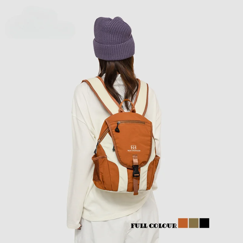 New Outdoor Lightweight Travel Backpack Fashion Color Block Design for Touring Cycling Mountaineering