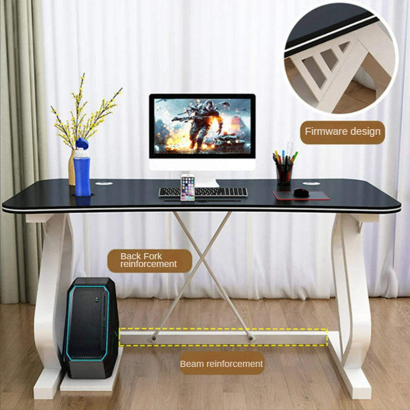 Office Work Desk Computer Gamer Desk Bedroom Room Desks Simple Modern Students Learn Write Store standing desk laptop desk