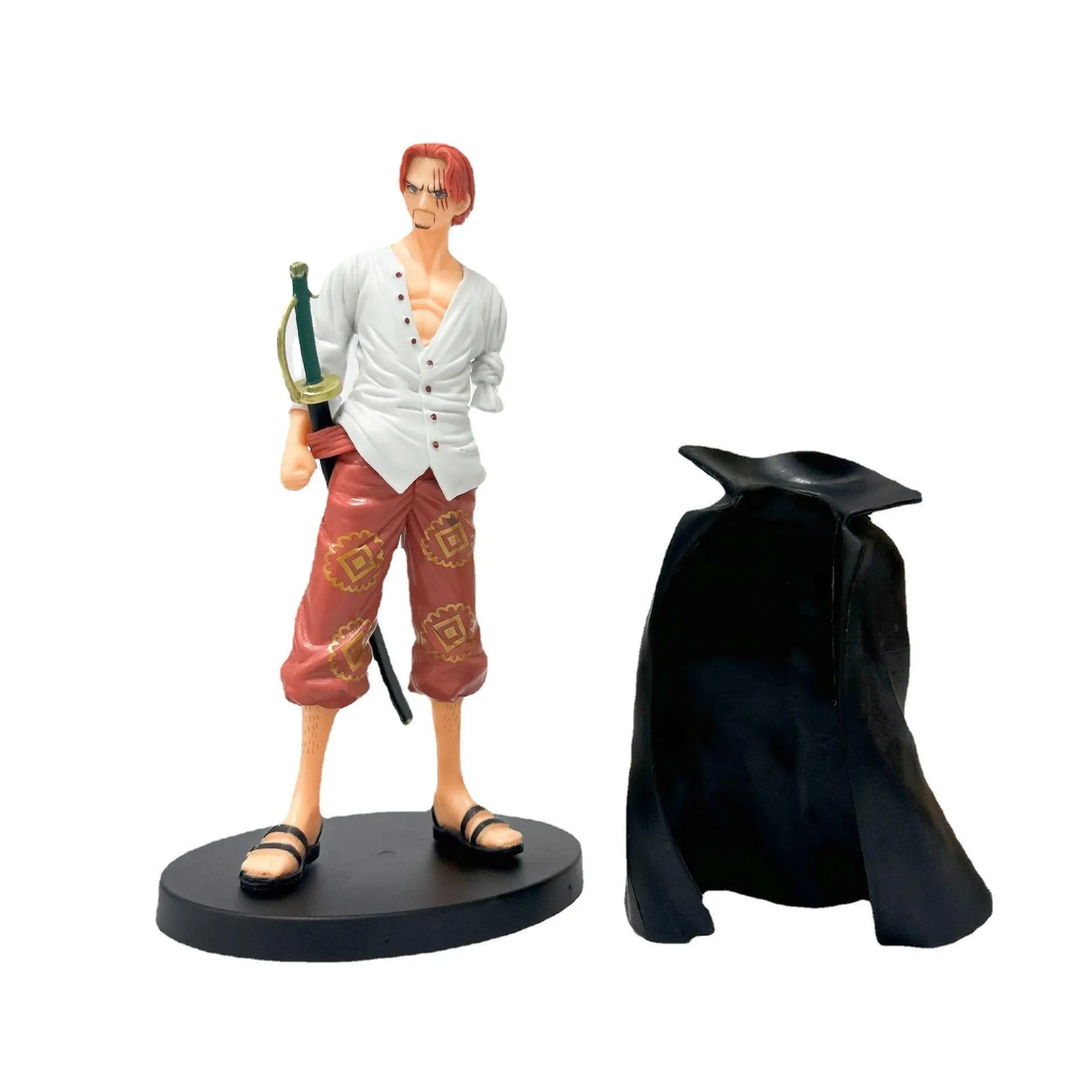 Anime Ação One Piece Quatro Imperadores Shanks Chapéu De Palha Luffy PVC  Figura Going Merry Boneca Collectible Modelo Toy Presente De Natal CX200604  De $143,24