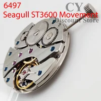 ST3600 mouvement mécanique haute précision 17 bijoux remplacer ETA 6497 mouvement pour montre pour hommes montre-bracelet hommes 4
