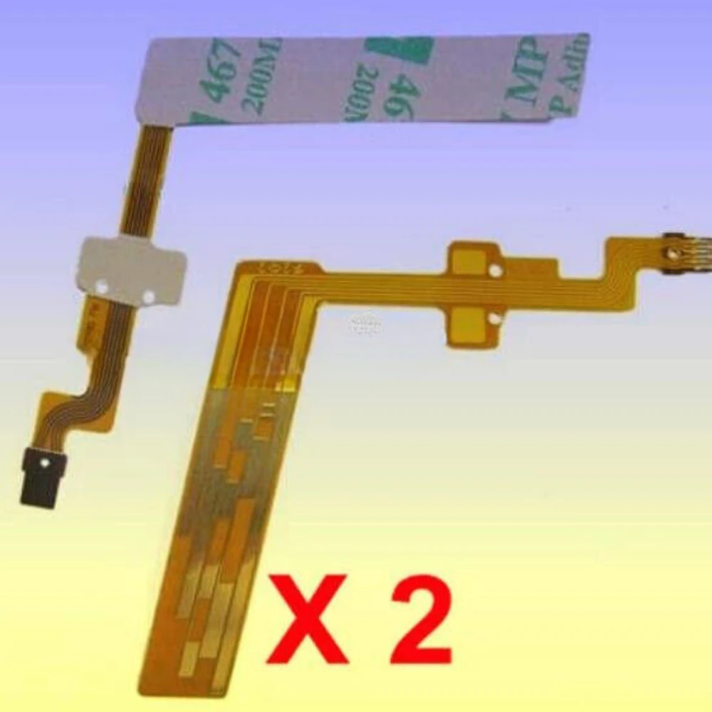 

2PCS Lens Focus Aperture Flex Cable For Canon EF-S 18-55mm IS II Generation II