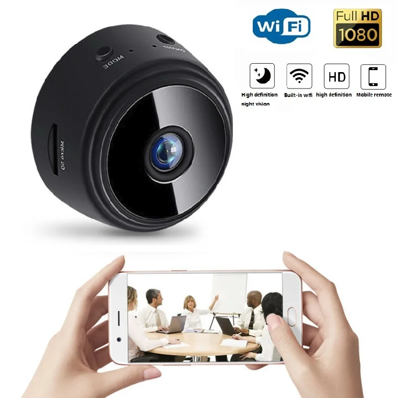 

Миниатюрная домашняя Wi-Fi IP-камера видеонаблюдения A9 HD 1080P, беспроводной мини-диктофон, Спортивная камера ночного выпуска