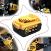 New 100% Original 12000mAh 20V for Dewalt Power Tool Battery DCB206 20V 18.0Ah Battery DCB206 20V Battery DCB200 DCB205 3