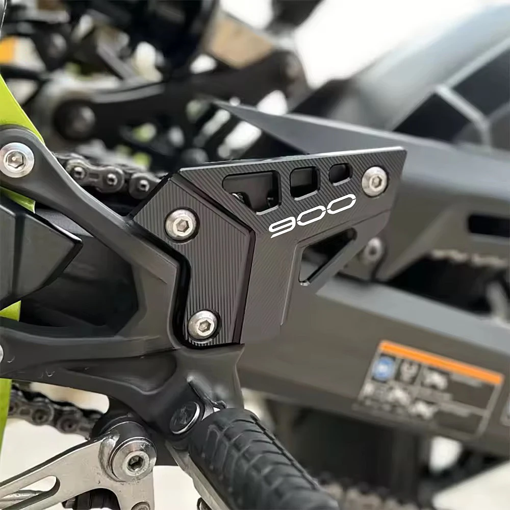 Für Kawasaki Z900 Z900 2017-2025 Ninja 400 500 Z400 Z500 SE Motorrad Fußrasten Fußstütze Ferse Platte fuß Pedal Schutz Ninja 500