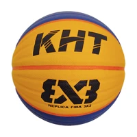 KHT Basketball 3X3 Match High Elasticity and Grip PU Ball Street Training Performnce Size 6/Size 7 for Women &  Men 2