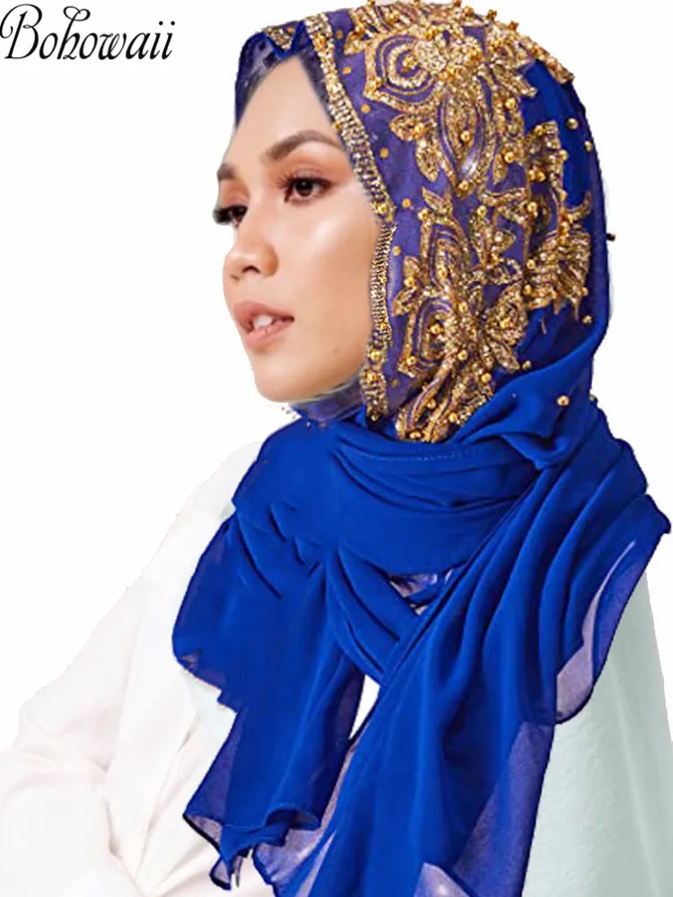 Muslim Elegant Feminine Chiffon Headscarf kopen vanaf een prijs van 10