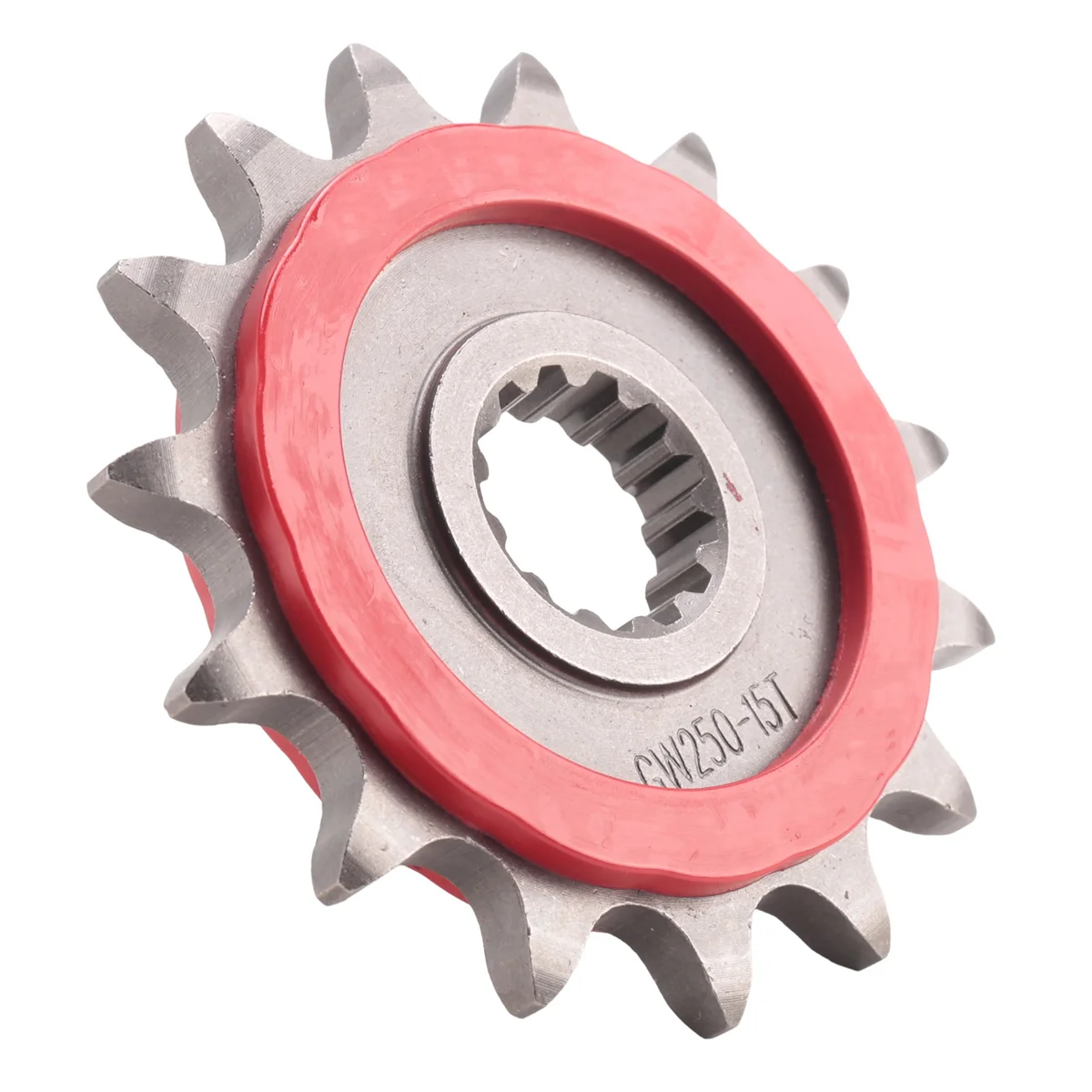 15T Motorcycle Front Sprocket Chain Wheel Front Fly Wheel Pinion 15 for Suzuki GW250 GSX250R DL250 Zontes 310