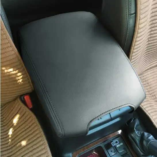Toyota Land Cruiser Prado 150 2010 2011 2012 2013 2014 2015 2016 2017 2018 -2021 극세사 가죽 센터 팔걸이 커버